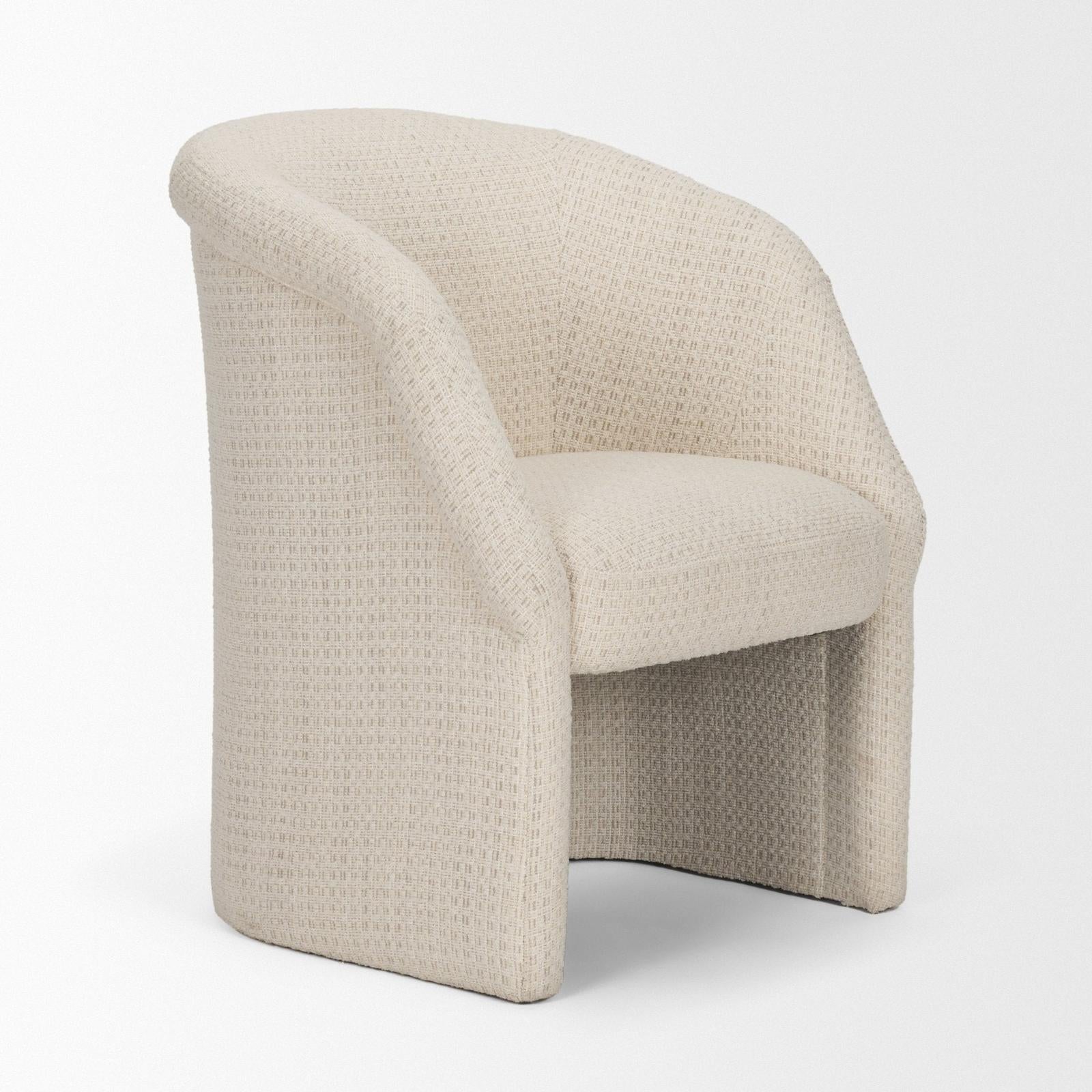 Mercana Curtis Barrel Back Dining Arm Chair