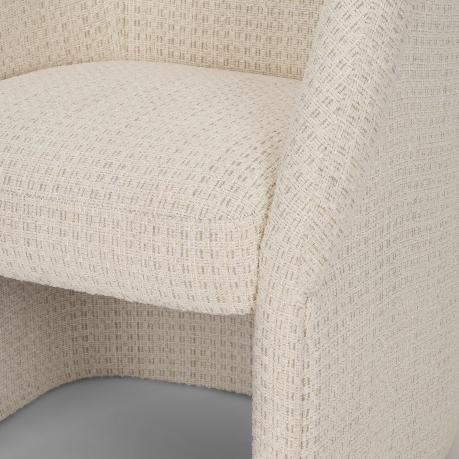 Mercana Curtis Barrel Back Dining Arm Chair