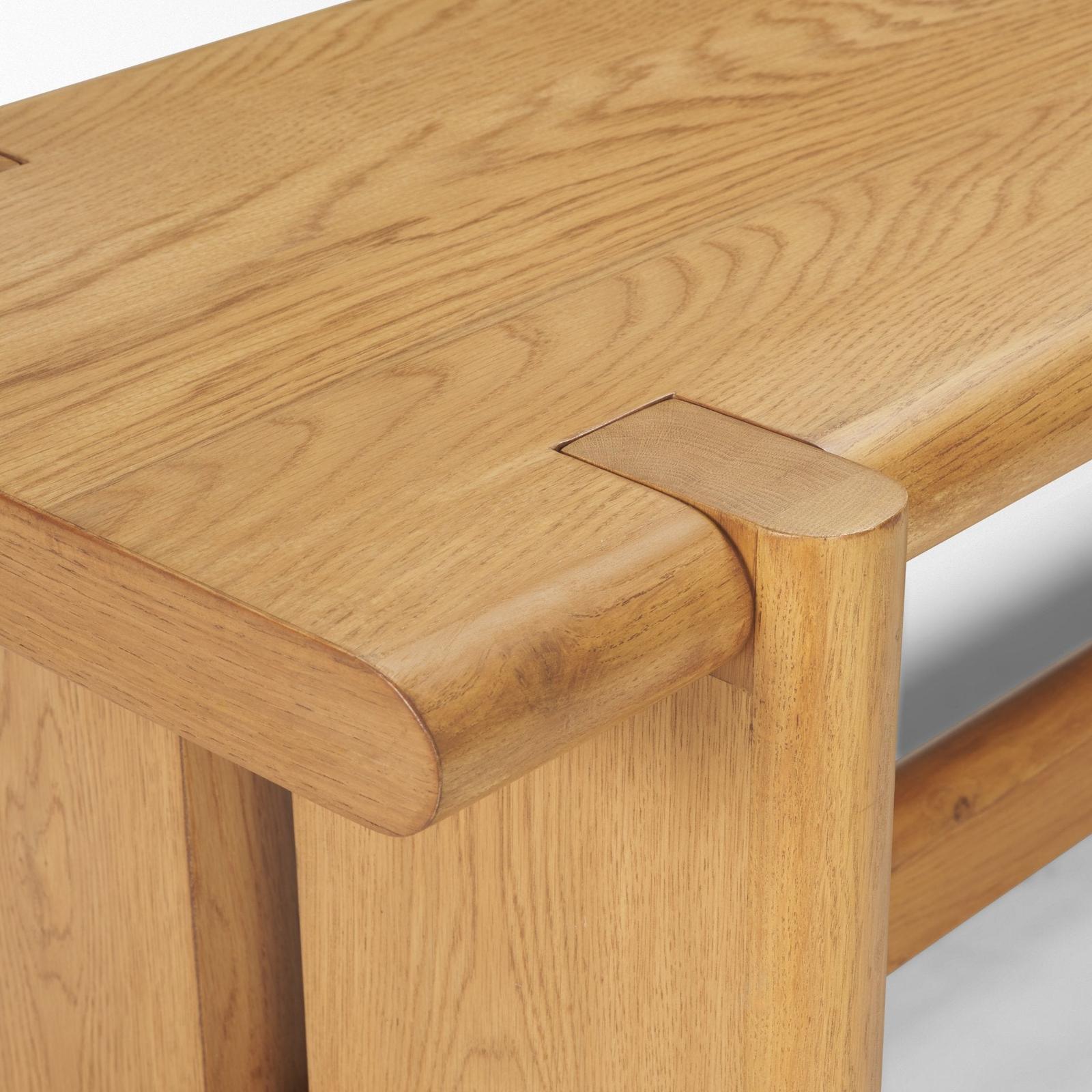 Mercana Rowan Oak Wood Bench