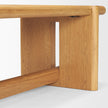 Mercana Rowan Oak Wood Bench
