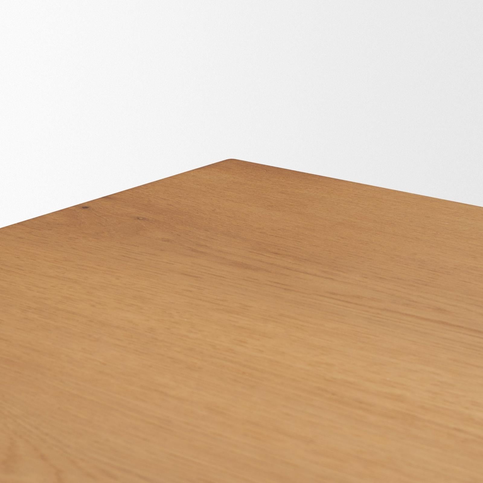 Mercana Rowan Oak Wood Closed 4 Door Sideboard