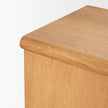 Mercana Rowan Oak Wood Closed 4 Door Sideboard