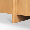 Mercana Rowan Oak Wood Closed 4 Door Sideboard
