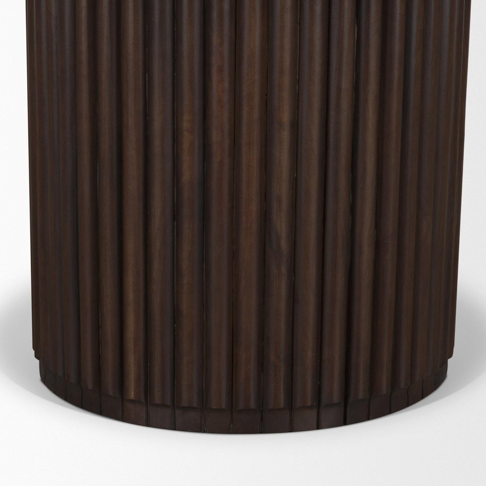 Mercana Marbrello Round 6-Seater Dining Table