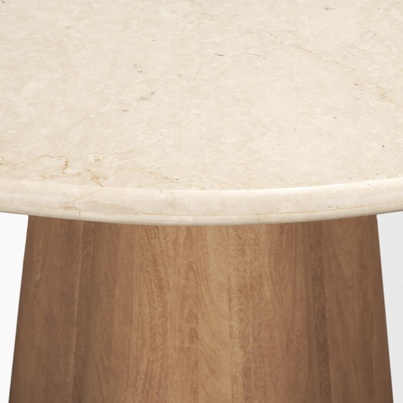 Mercana Marilyn Round 4-Seater Pedestal Dining Table