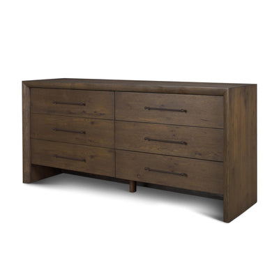 Mercana Belford 6-Drawer Oak Wood Dresser