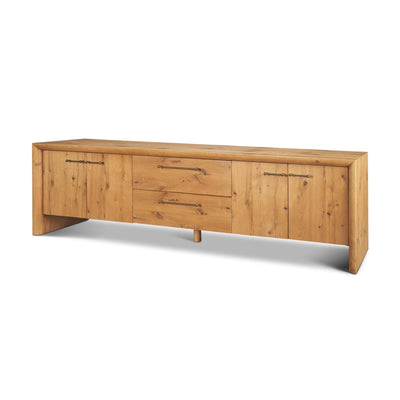Mercana Belford Oak Wood Media Console
