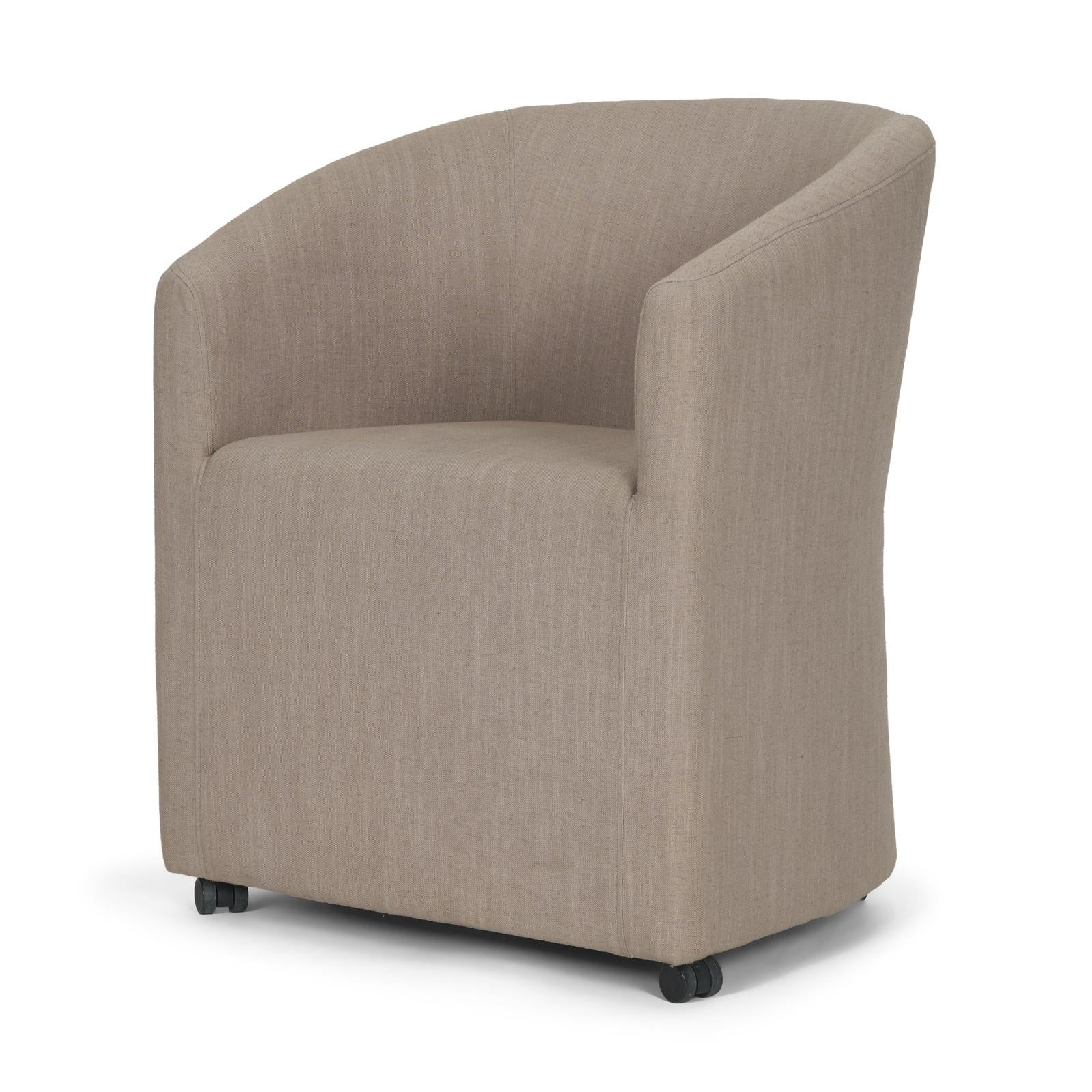 Mercana Sondra Barrel Back Dining Arm Chair