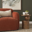 Mercana Stack Light Brown Wood Geometric Accent Table