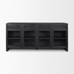 Mercana Suri Wood w/ Glass 4-Door Closed Sideboard