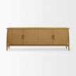 Mercana Hollis Wood 4-Door Closed Sideboard