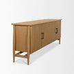 Mercana Hollis Wood 4-Door Closed Sideboard