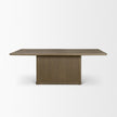 Mercana Alden Rectangular 8-Seater Pedestal Dining Table