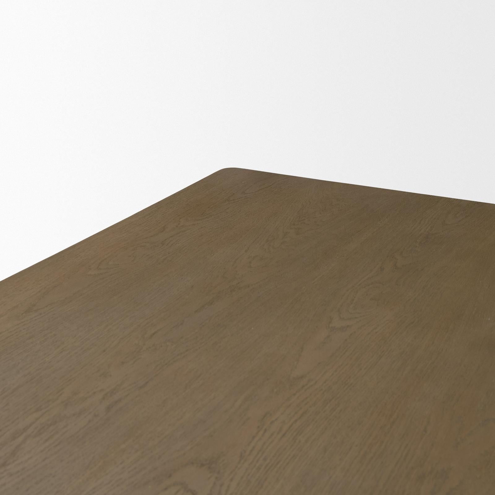 Mercana Alden Rectangular 8-Seater Pedestal Dining Table