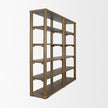 Mercana Alden Medium Brown Wood Open Shelving Unit