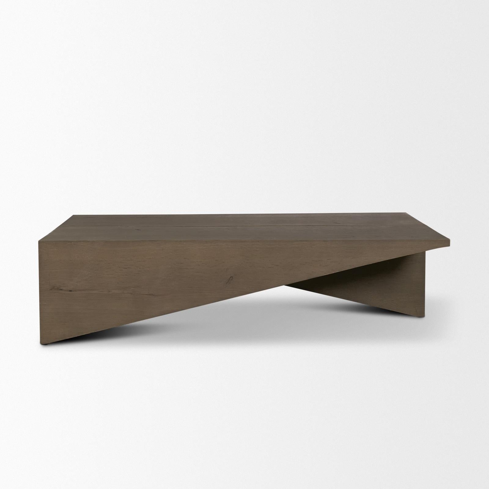 Mercana West Oak Wood Coffee Table