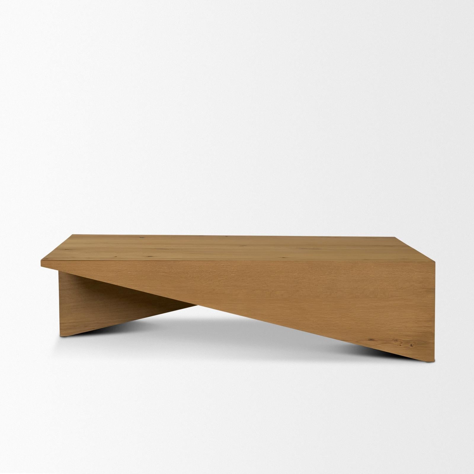 Mercana West Oak Wood Coffee Table