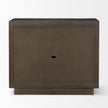 Mercana Cinder Distressed Reeded 2-Door Closed Accent Cabinet