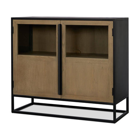 Mercana Sloan Metal Frame Accent Cabinet