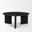 Mercana Rumer Black Wood w/ Black Marble Coffee Table