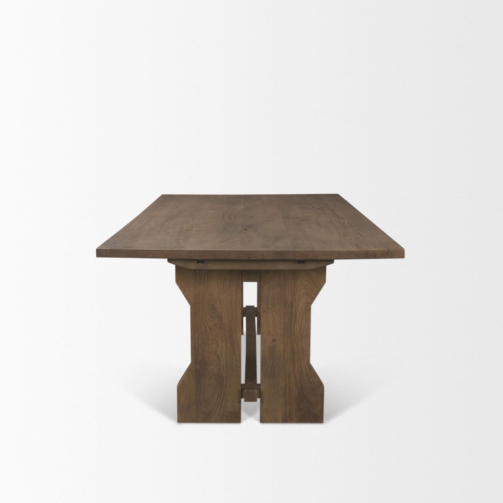 Mercana Rooke Rectangular 10-Seater Extendable Dining Table