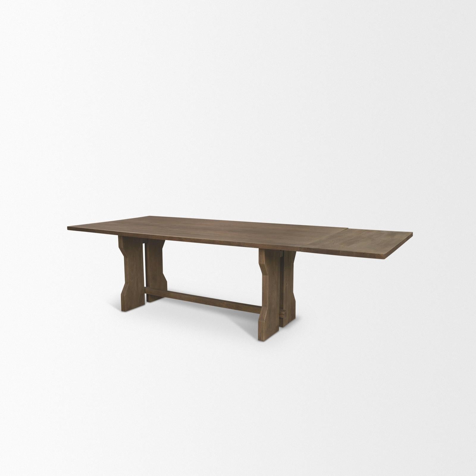 Mercana Rooke Rectangular 10-Seater Extendable Dining Table
