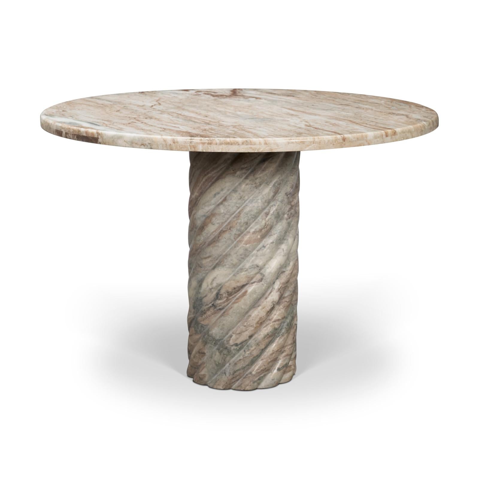 Mercana Ravello Round 4-Seater Pedestal Dining Table