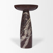 Mercana Bellancia Marble Pedastal Side Table