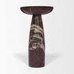 Mercana Bellancia Marble Pedastal Side Table