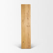 Mercana Belford 2-Door Open Light Brown Oak Wood Shelving Unit