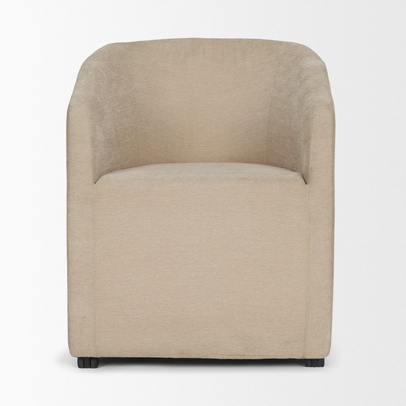 Mercana Sondra Barrel Back Dining Arm Chair