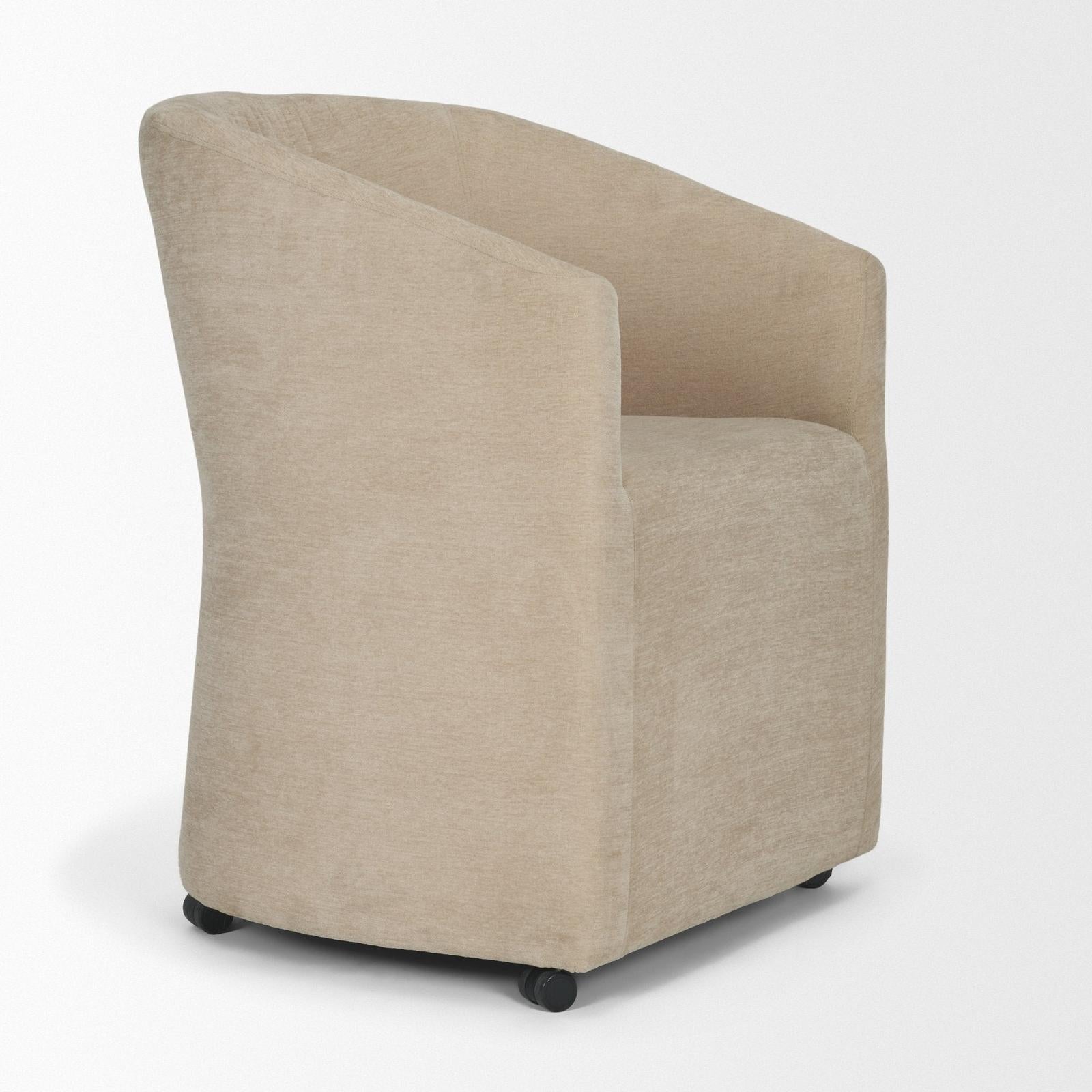Mercana Sondra Barrel Back Dining Arm Chair