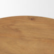Mercana Stack Light Brown Wood Geometric Accent Table