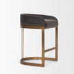 Mercana Hollyfield II Gold Metal Base Counter Stool