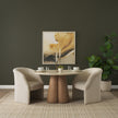 Mercana Curtis Barrel Back Dining Arm Chair