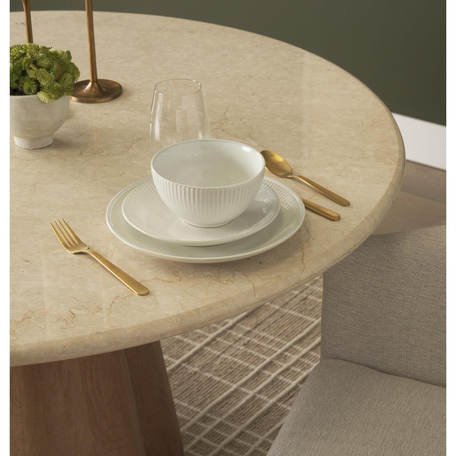 Mercana Marilyn Round 4-Seater Pedestal Dining Table