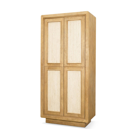 Mercana Valterra Wood 4 Door Tall Cabinet