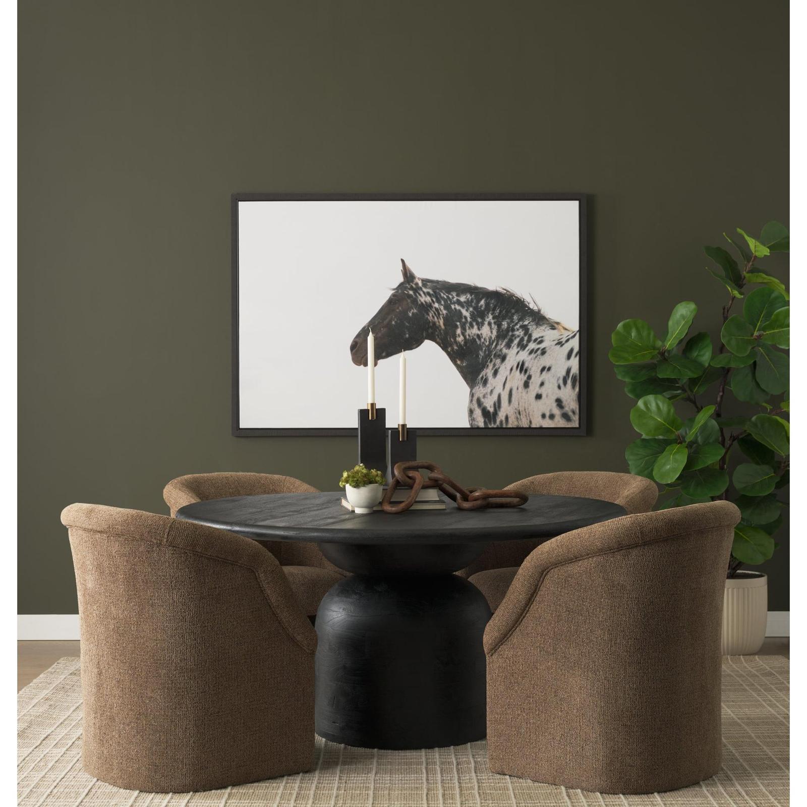 Mercana Curtis Barrel Back Dining Arm Chair
