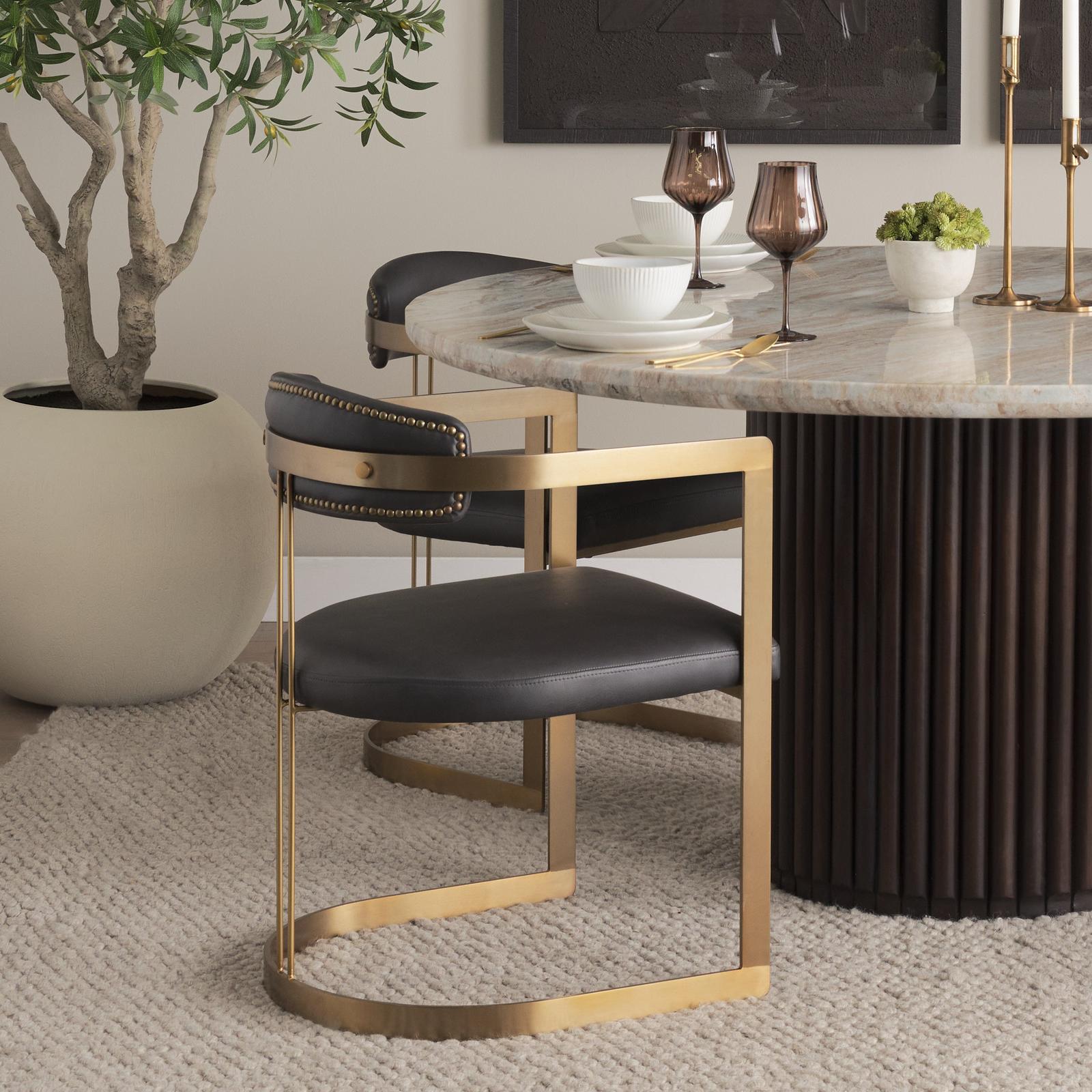 Mercana Hollyfield Curved Back Dining Side Chair