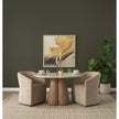 Mercana Sondra Barrel Back Dining Arm Chair