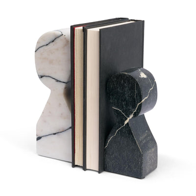 Mercana Shadow Marble Bookends