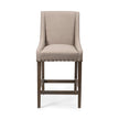 Mercana Kensington Brown Wood Frame Counter Stool Clearance
