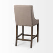 Mercana Kensington Brown Wood Frame Counter Stool Clearance
