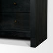 Mercana Suri Wood w/Glass Doors Arched Curio Cabinet