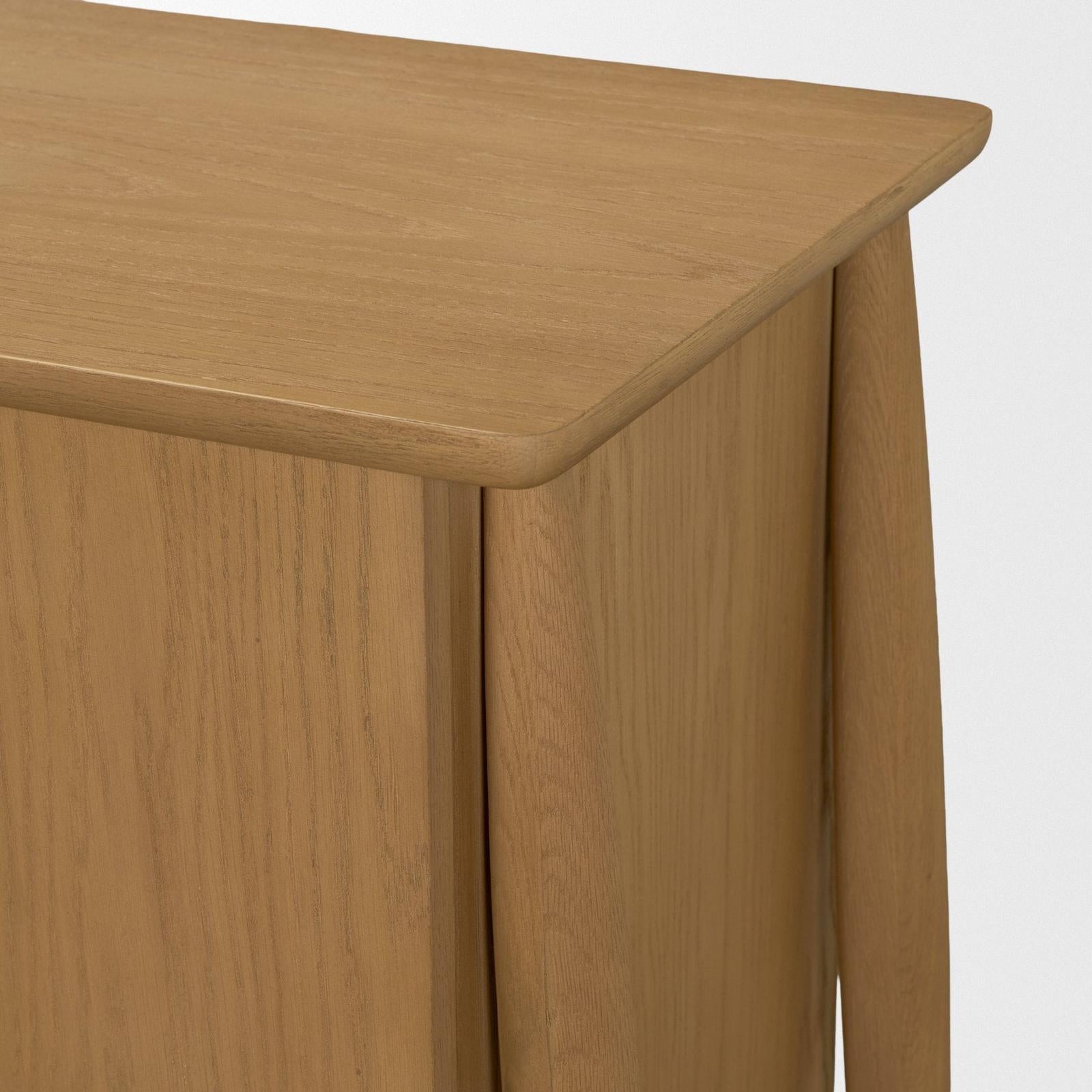 Mercana Hollis Wood 4-Door Closed Sideboard