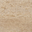 Mercana Milos Travertine Top Oak Wood Console Table