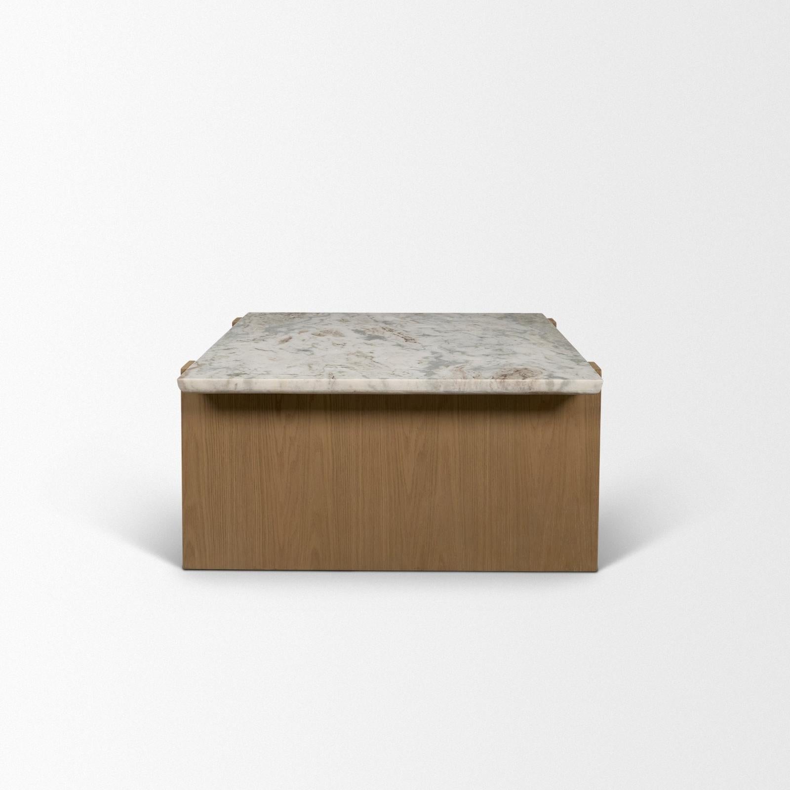 Mercana Milos Oak Wood Coffee Table