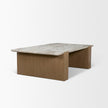 Mercana Milos Oak Wood Coffee Table