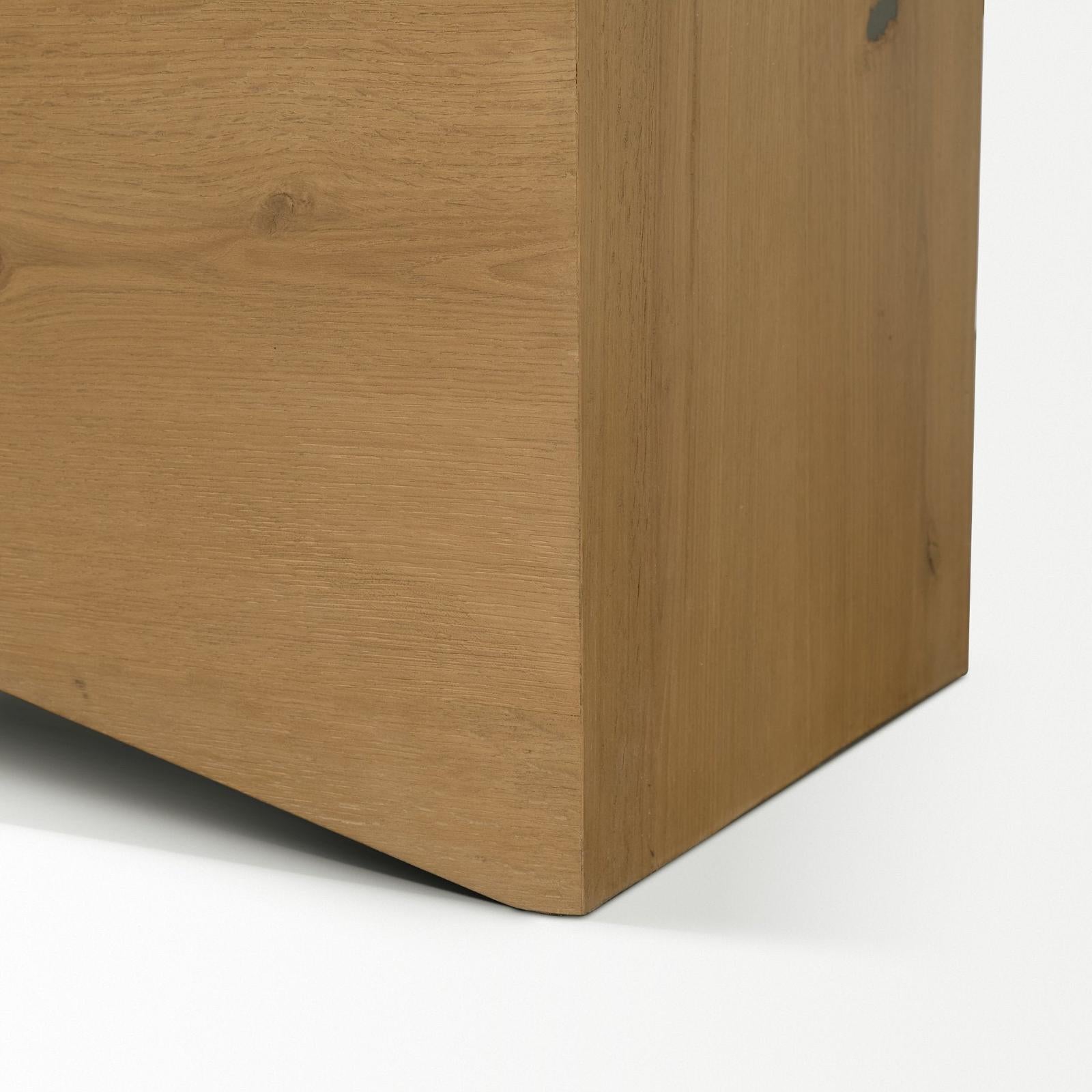Mercana West Oak Wood Coffee Table