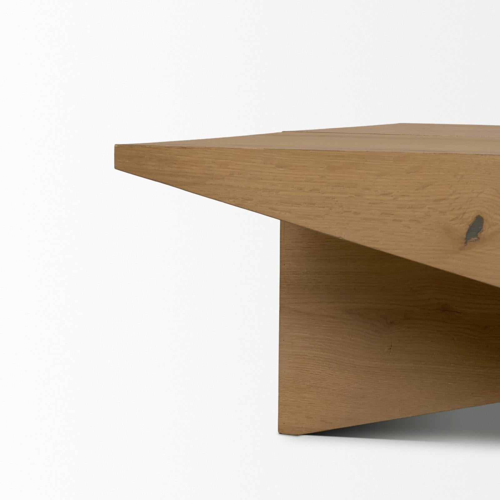Mercana West Oak Wood Coffee Table